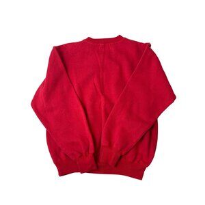 Vintage Shore Club Red Sz M Embroidered Sheep Crewneck Sweater